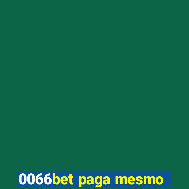 0066bet paga mesmo